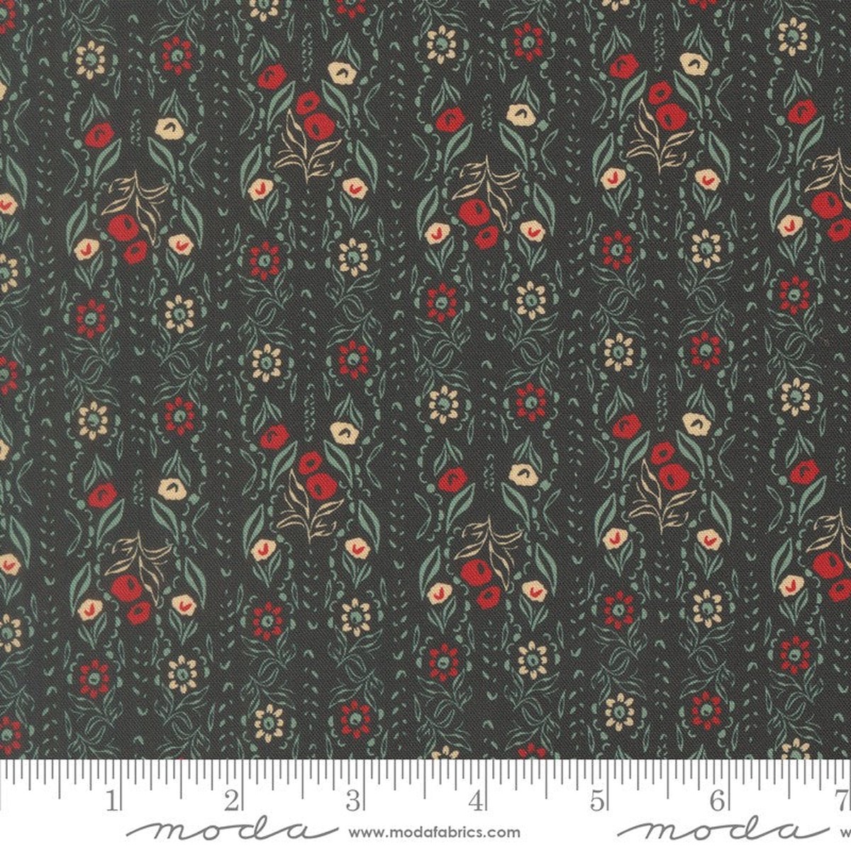 Flora & Thread - Petal Vine in Midnight - Fancy That Design House - Moda (Pre-order: Dec 2026)