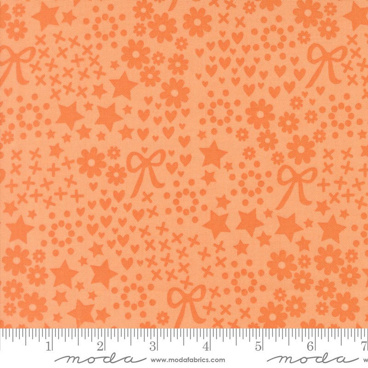 Maker's Delight - Doodles in Cantaloupe - Chrissy Lux - Moda (Pre-order: Oct 2026