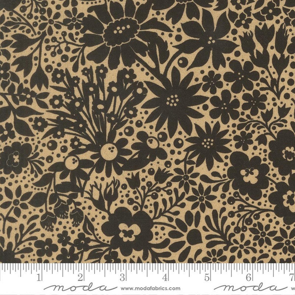 Posh - Florals in Desert Dusk - BasicGrey - Moda