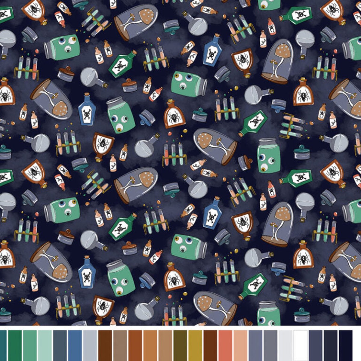 Spellbound - Navy 17130-11 - Benartex
