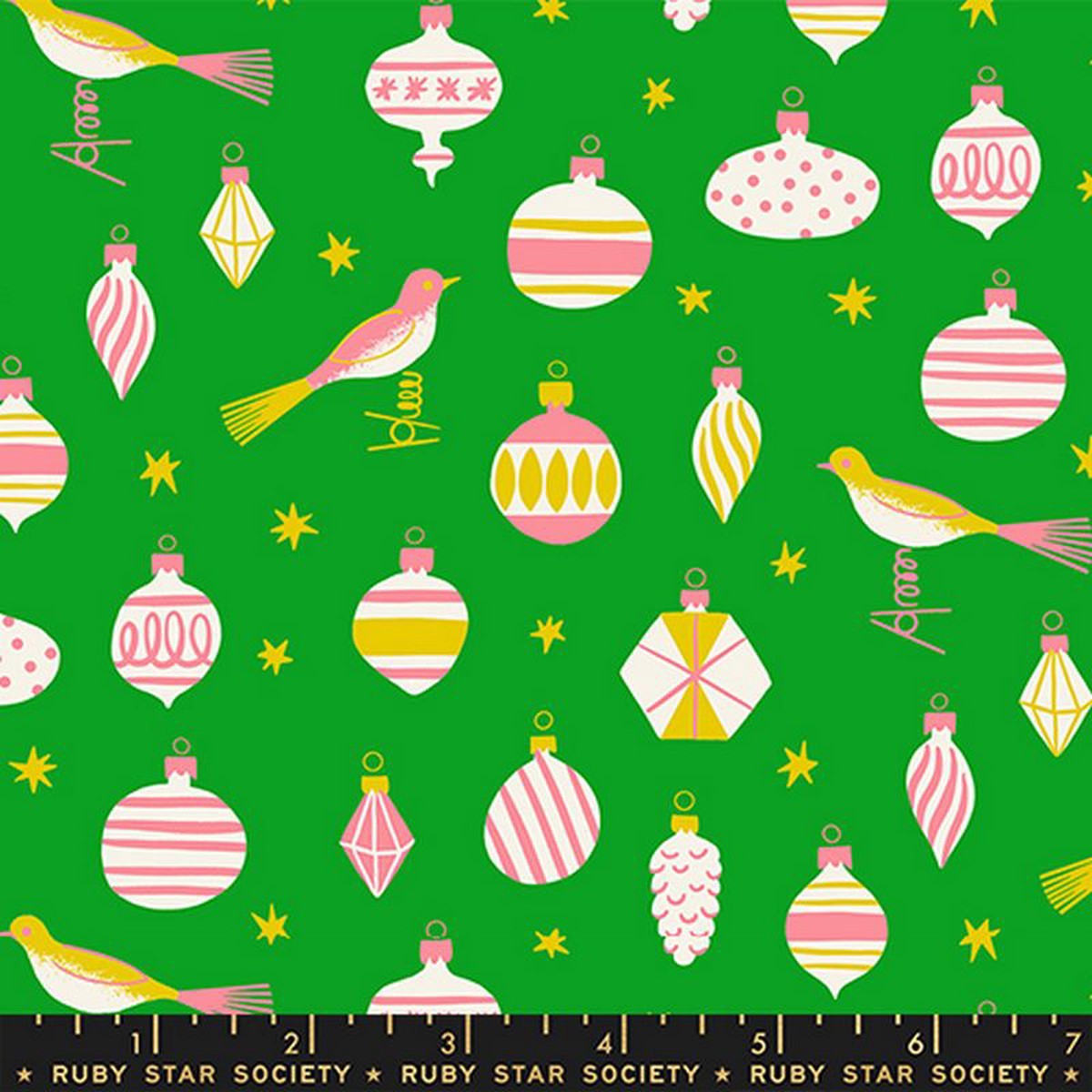Merry Happy - Baubles in Verdant - Kimberly Kight - Ruby Star Society (Pre-order: Sept 2026)