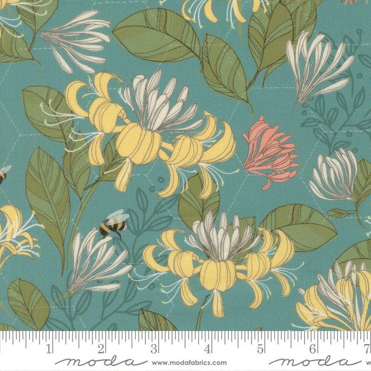 Pollinators - Honeysuckle in Pond - Robin Pickens - Moda (Pre-order: Jan 2027)