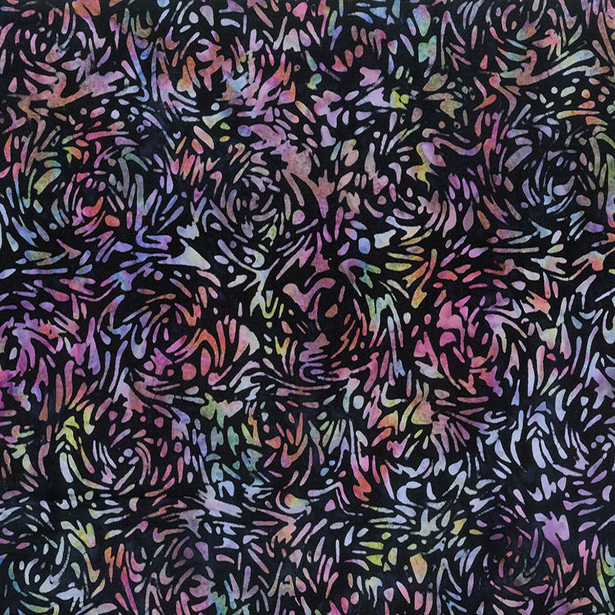 Banyan Batiks BFFs - Black (81600-99) Northcott - Full Bolt (11m)