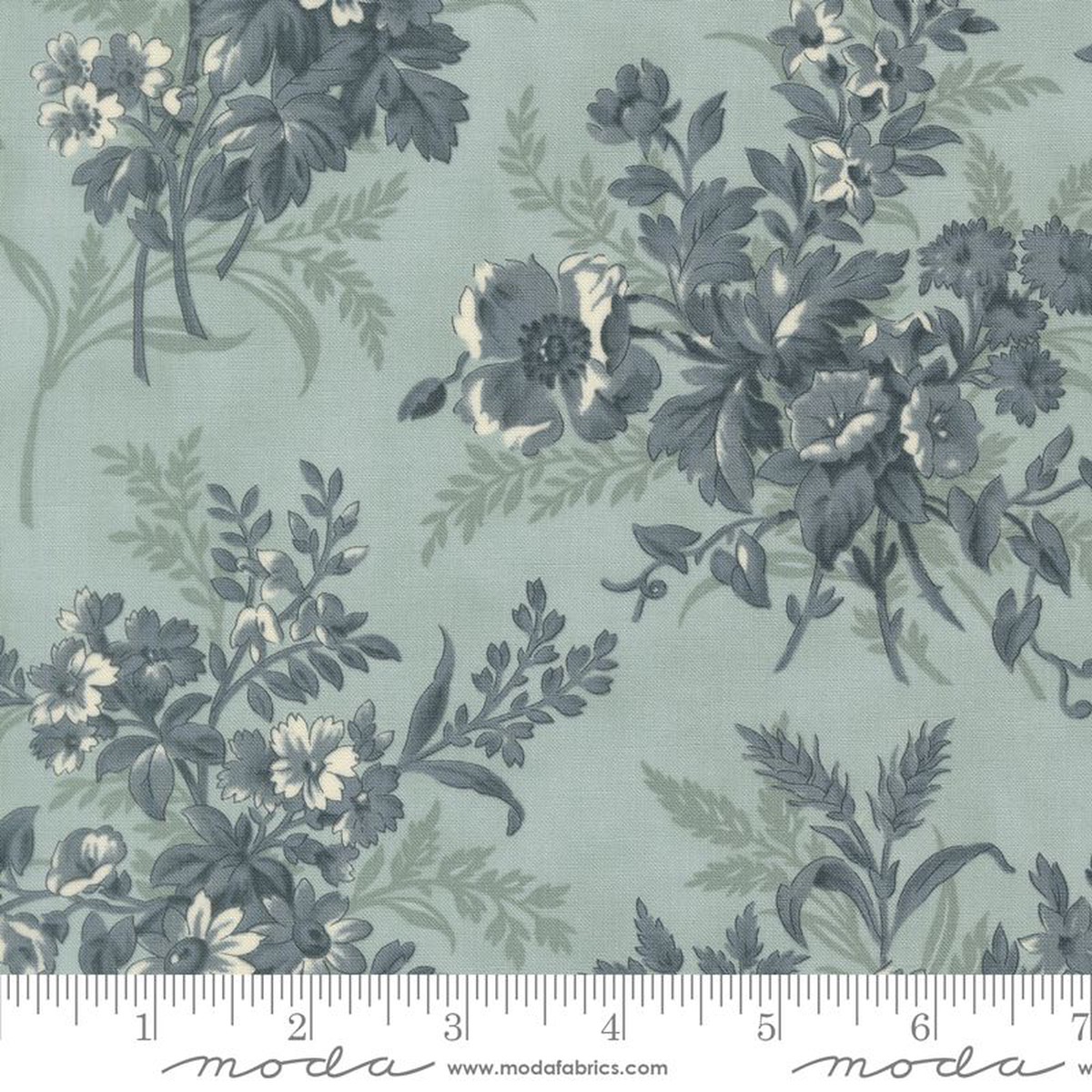 Breathtaking Blues - Bouquets in Sky - 3 Sisters - Moda (Pre-order: Aug 2026)
