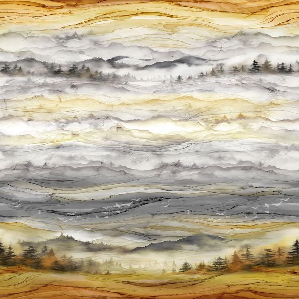 Misty Morning - Ombre in Grey - Deborah Edwards & Melanie Samra - Northcott
