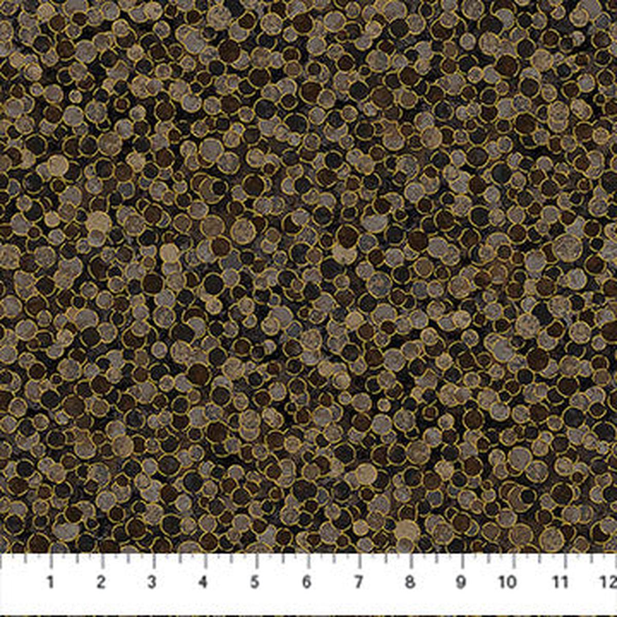 Shimmer - Multi Dot Desert Sand Metallic - Northcott - Full Bolt