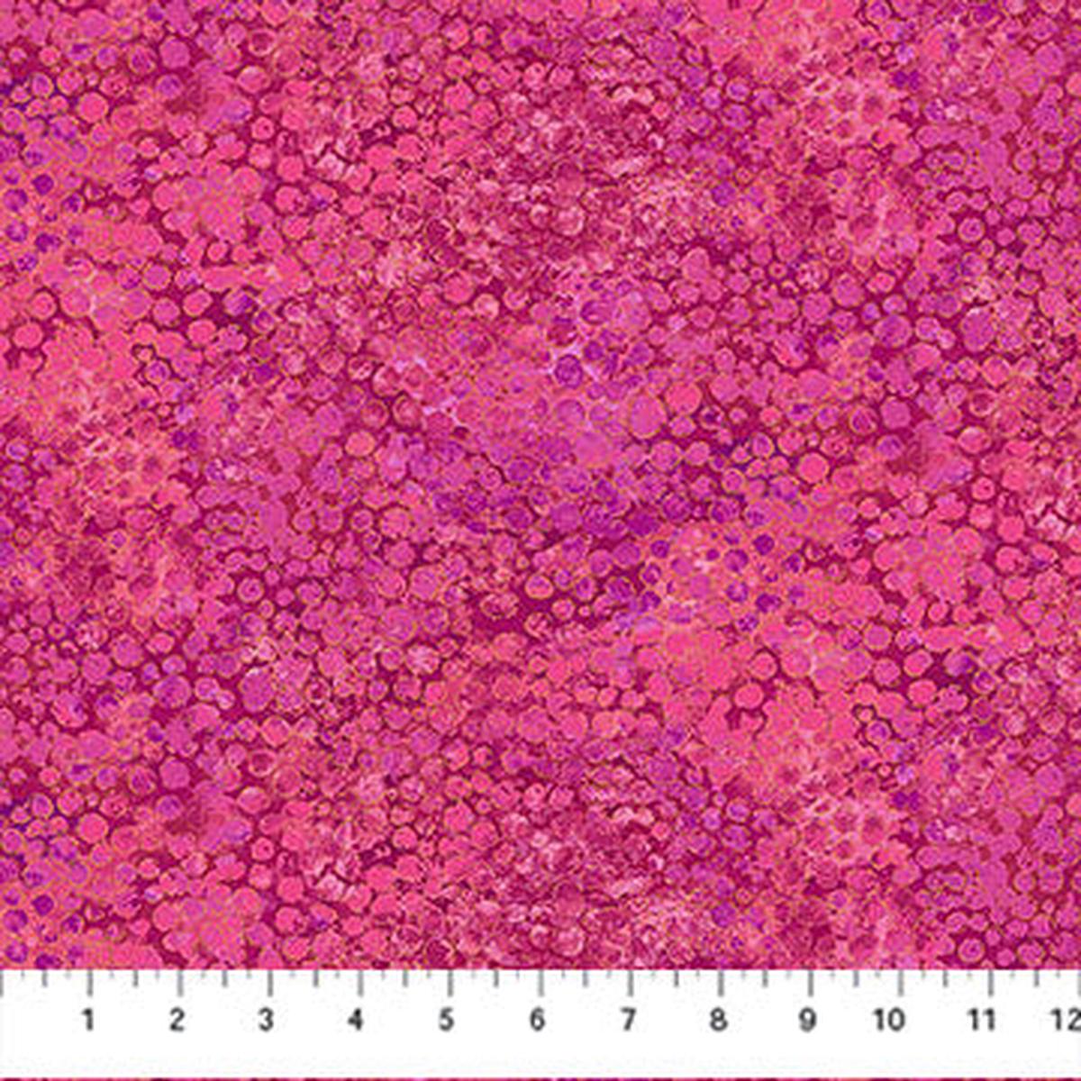 Shimmer - River Rocks Bubble Gum (27896M-28) Metallic - Northcott - Full Bolt (10m)