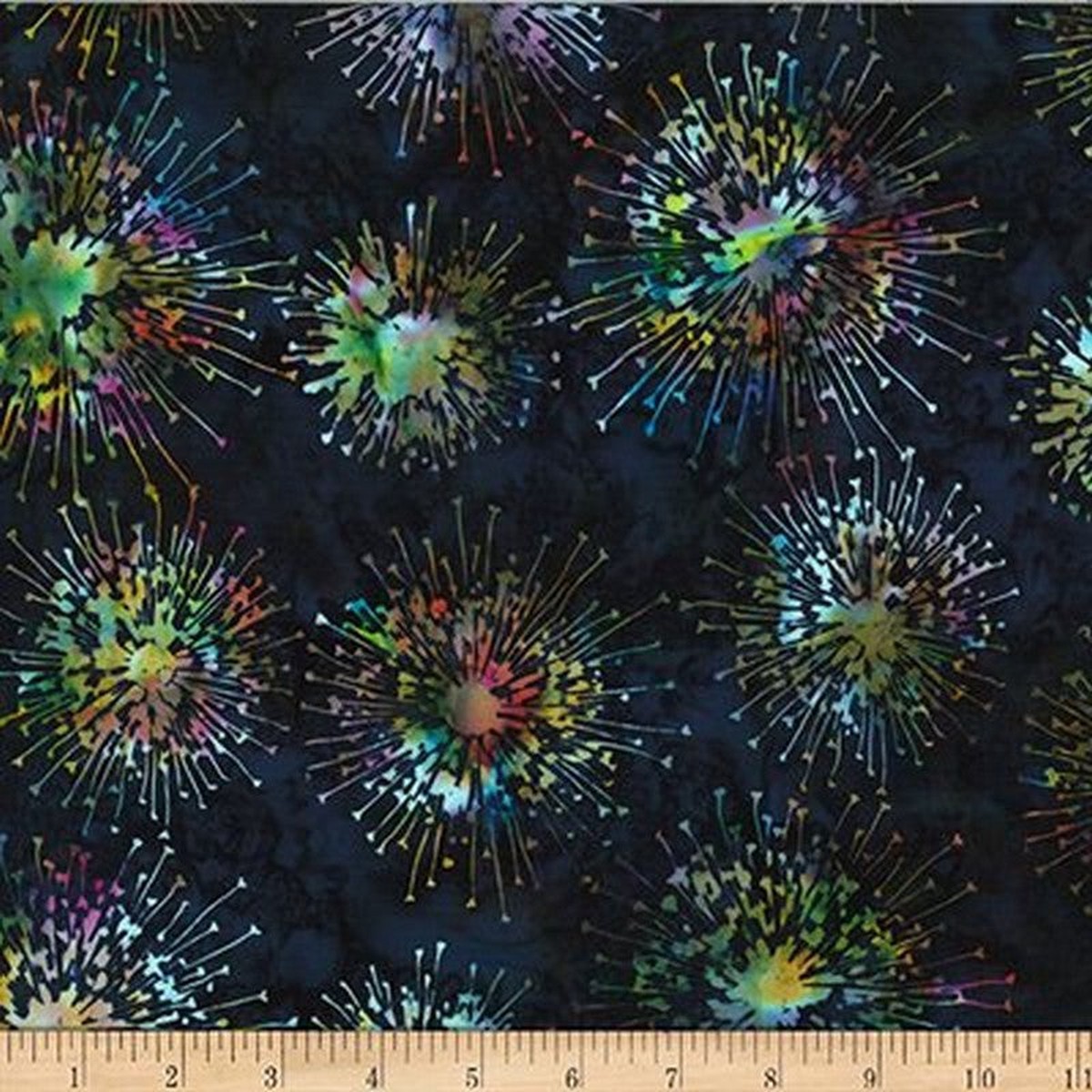 Bali Batiks - 2586-230 in Sapphire - Hoffman Fabrics