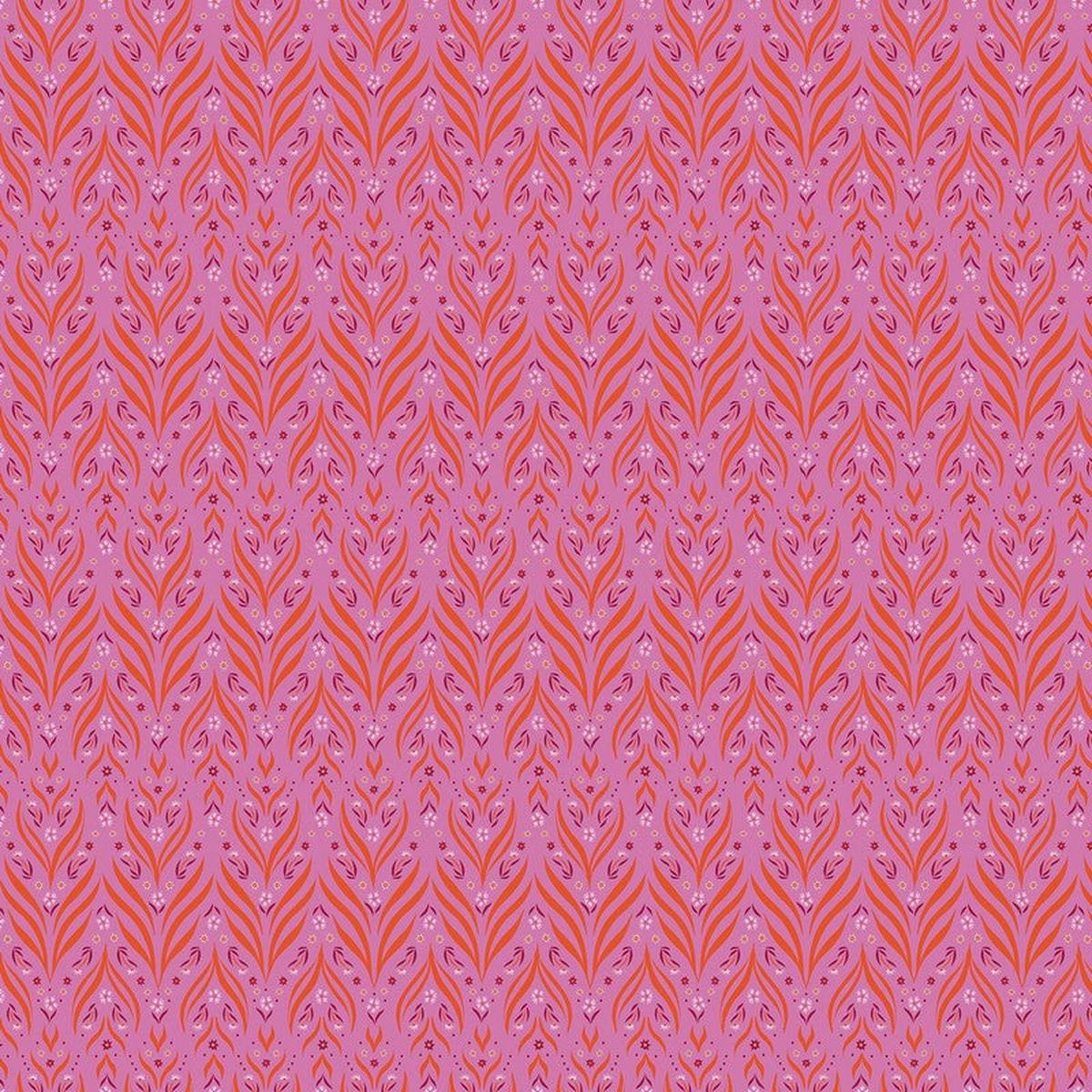Camouflage - Tiger Fern in Lilac - Kathy Doughty - FIGO