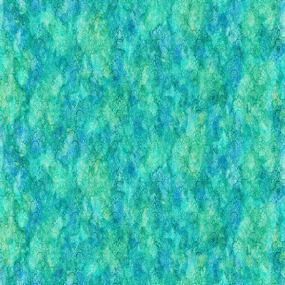 Coral Reef - Coral Texture in Aqua - Deborah Edwards & Melanie Samra - Northcott