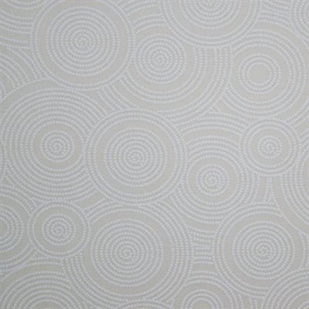 Harmony Prints - White on Cream - 1250-133 in Spiral Circles
