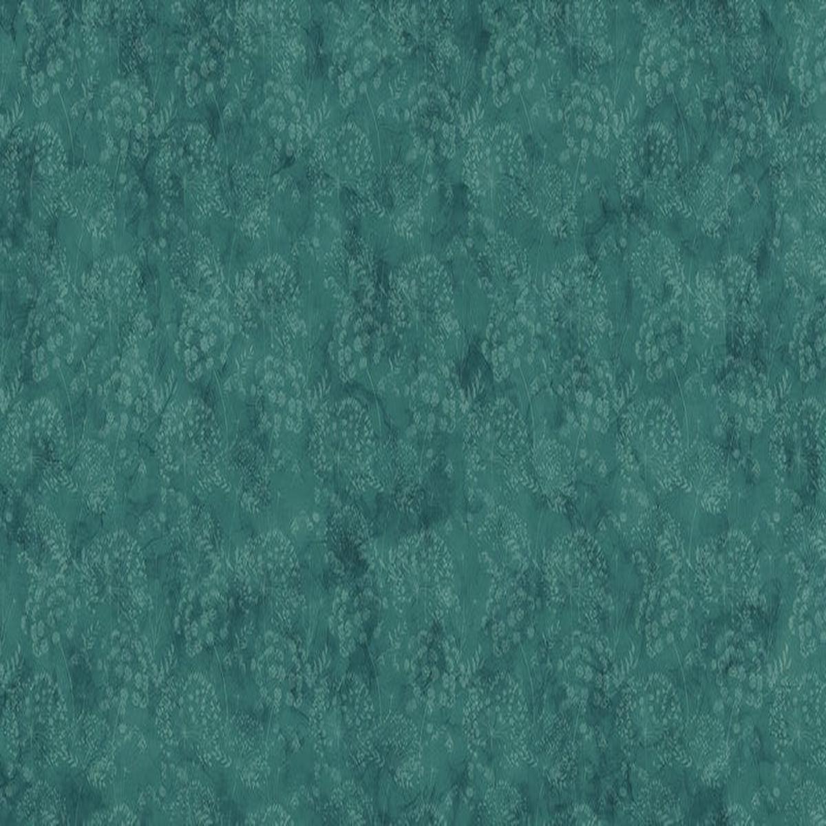 Whisper - Foliage in Teal - Deborah Edwards & Melanie Samra - Northcott