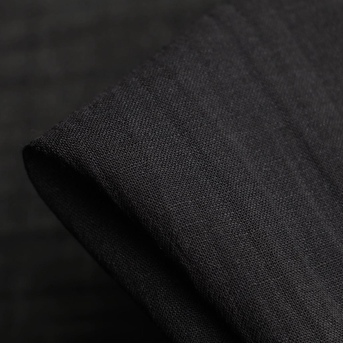 Black Ro Wool Georgette