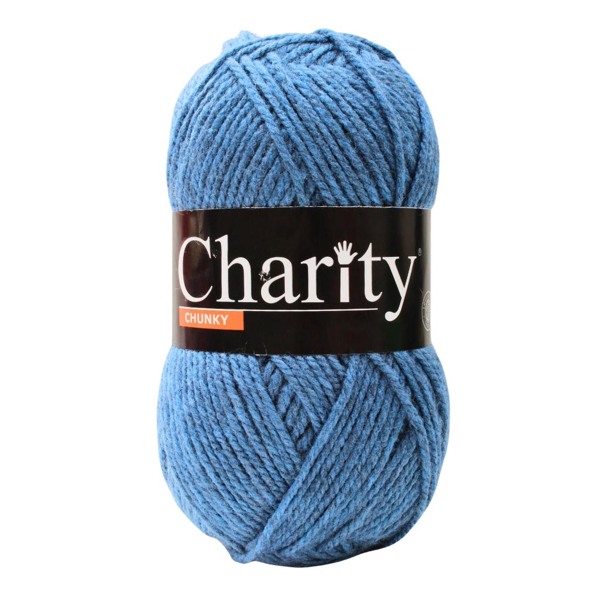 CHARITY CHUNKY 100G DEN/BLUE