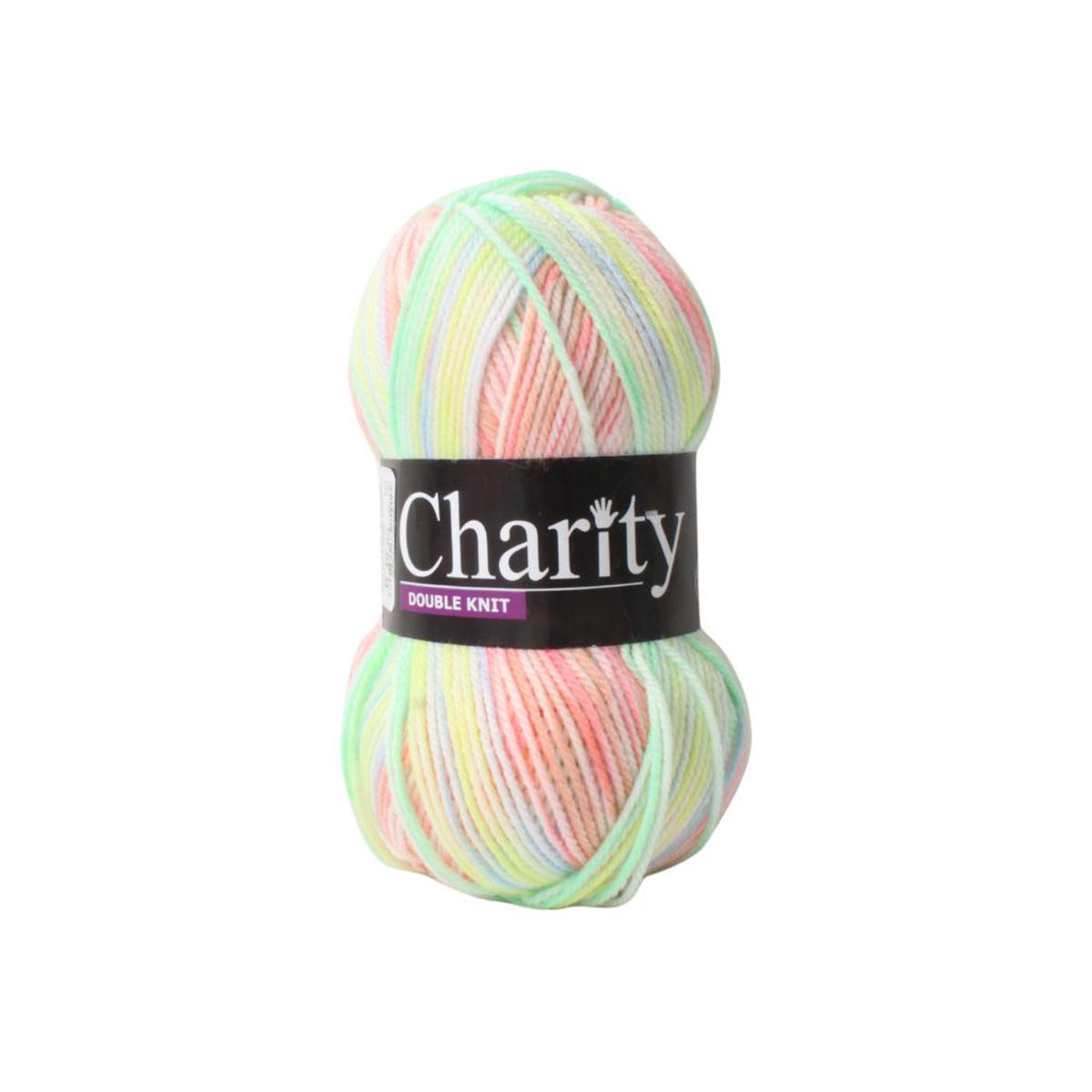 CHARITY P/SKEIN PRINT D.K 100G MINT 235