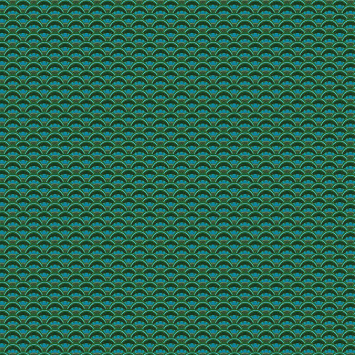 Gentle Warriors - Teal - Benartex 16577-86