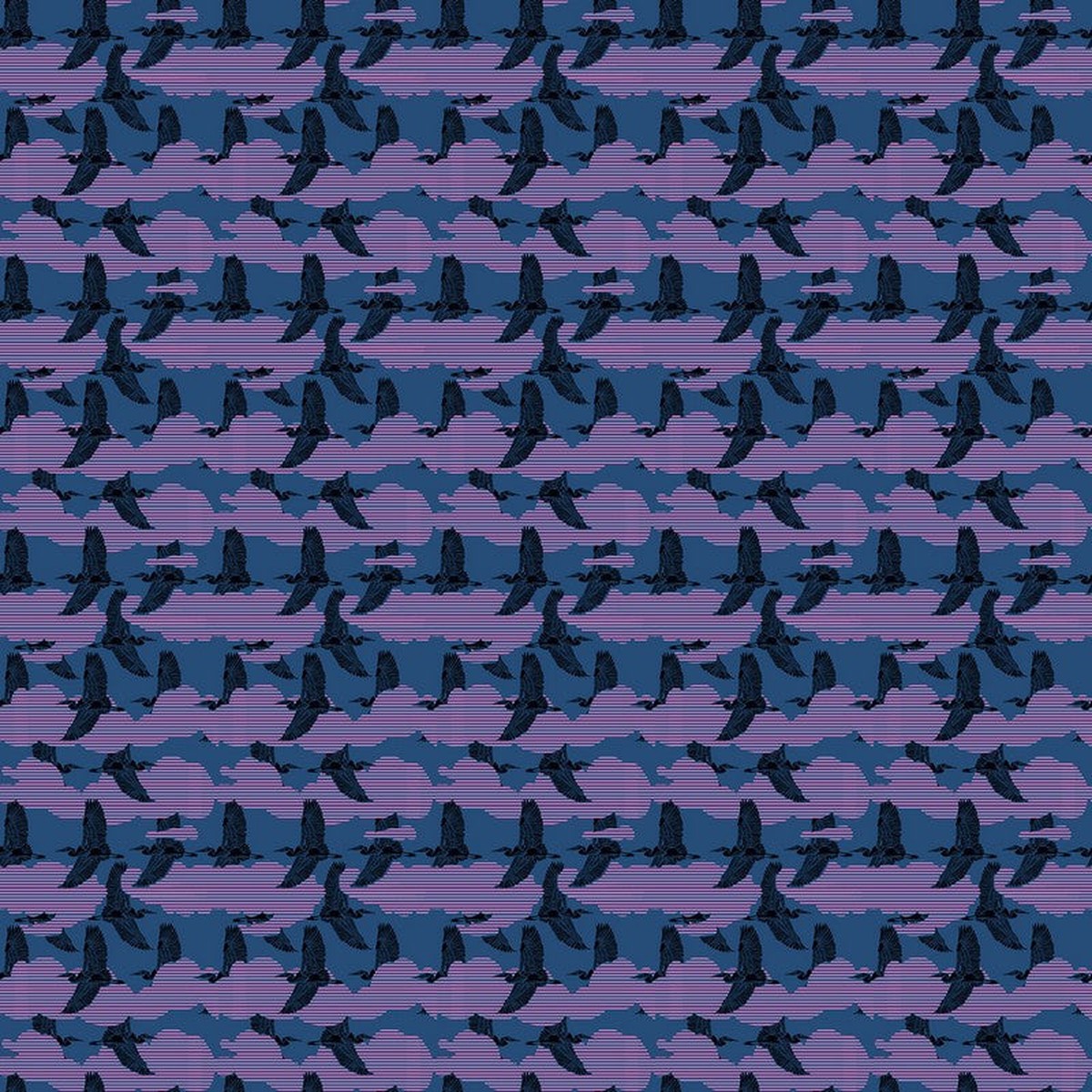 Mosaic Menagerie - Sedge in Ink - Anna Maria Textiles (Northcott) (Pre-order: Dec 2026)