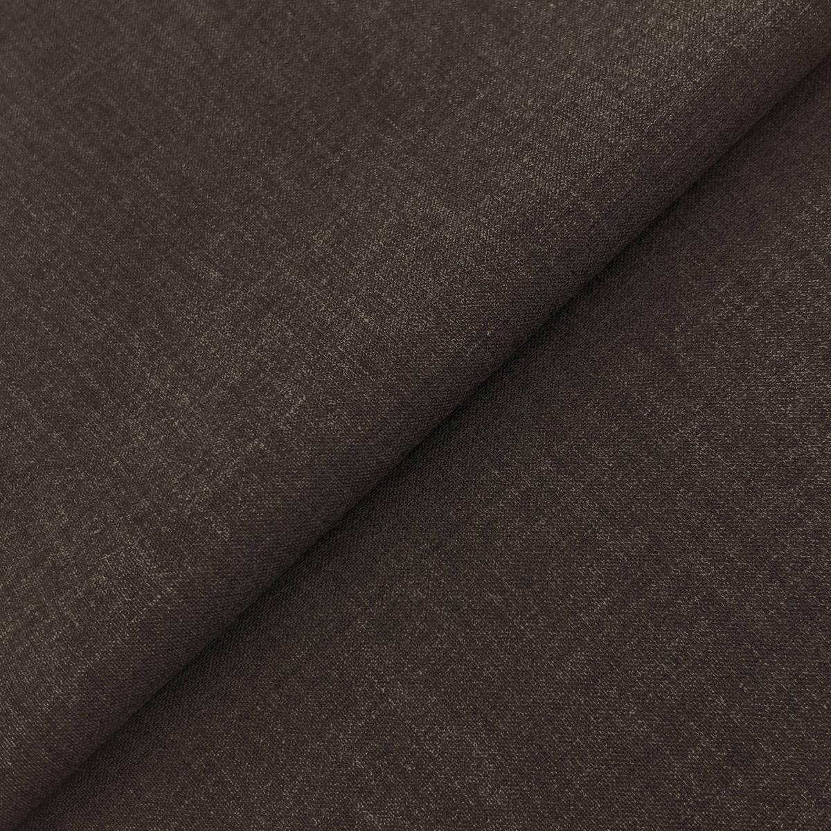 Brown Tropical Wool/Poly Blend Fabric - Machine Washable, 58/60" Width