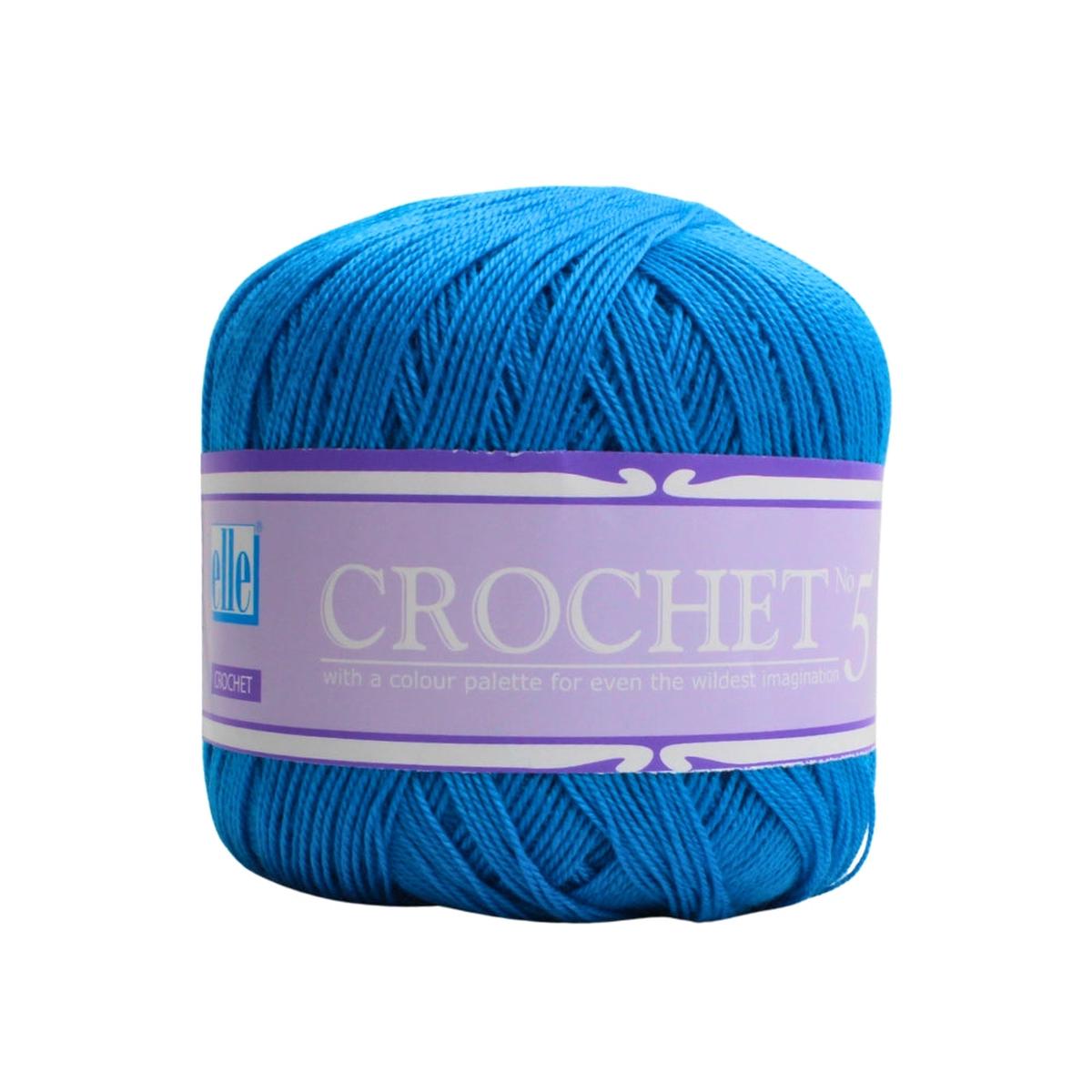 ELLE CROCHE CTTN NO5 50G KINGFISHER
