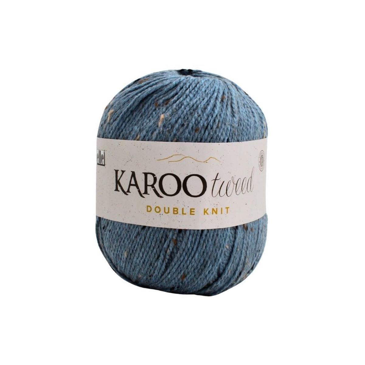 ELLE KAROO TWEED DK 100G STORM A EACH
