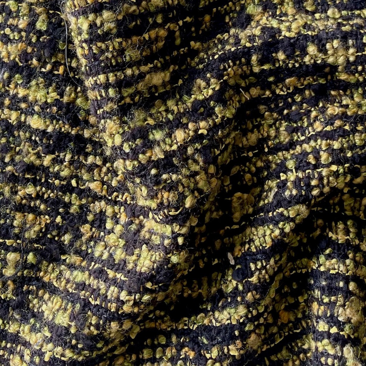 Malhia Kent Caramelized Sage Wool Blend Boucl (Made in France)