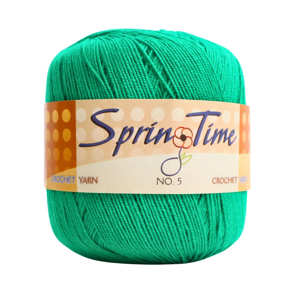 SPRINGTIME CROCHET NO 5 EMERALD