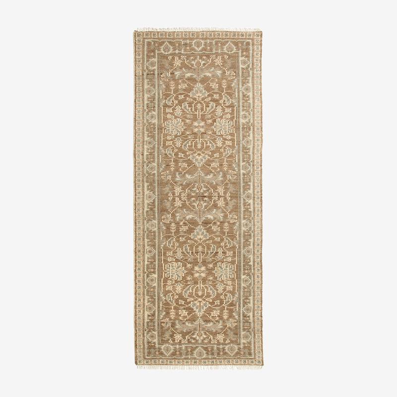 Wayland Hand-Knotted Wool Rug (Tan 210 X 10)