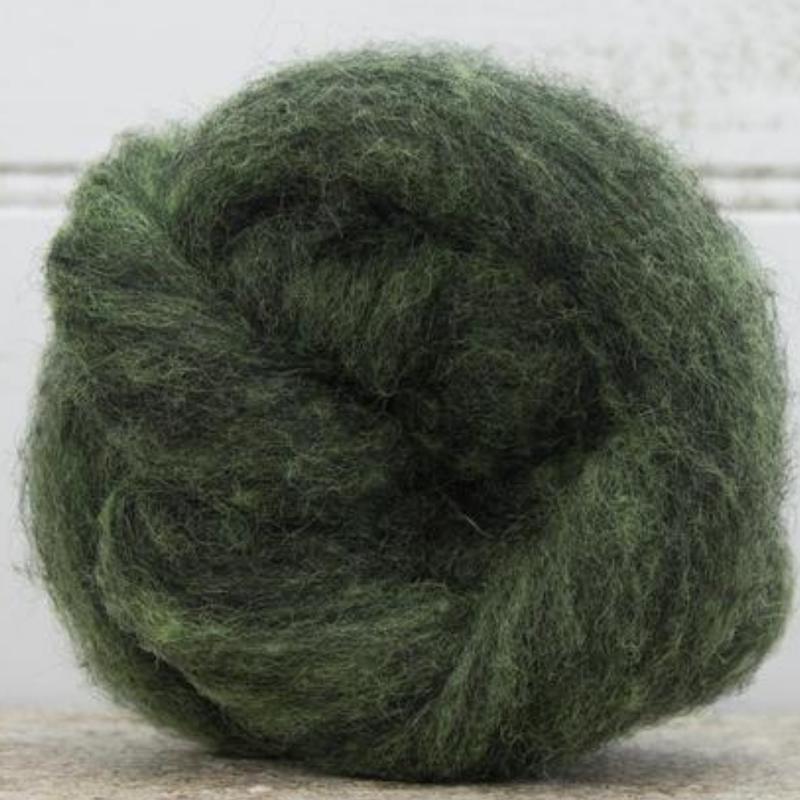Carded Corriedale Slivers - Tadpole