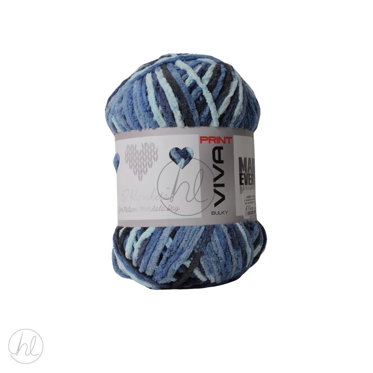 67 BLANKETS VIVA PRINT 300G BLUE BERRY FREE