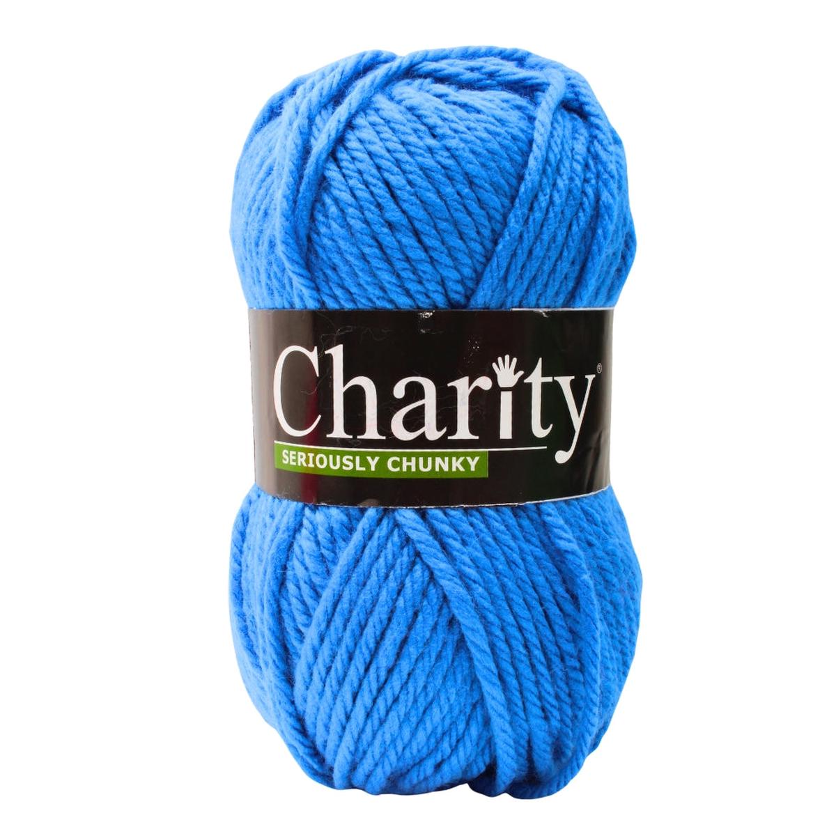 CHARITY SERIOUSLY CHUNKY 150G SAXE BLUE