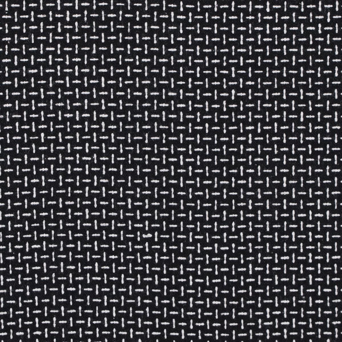 Italian Black and White Woven Wool Blend