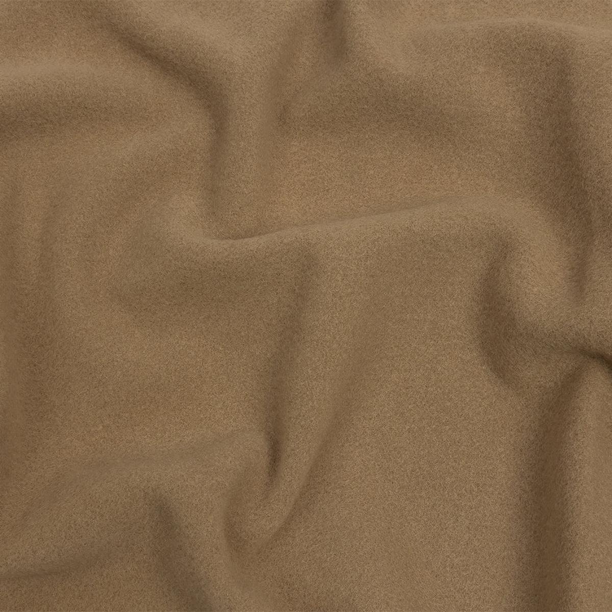 Wool and Cashmere Coating Made in Italy - Camel - Alberini Collection
