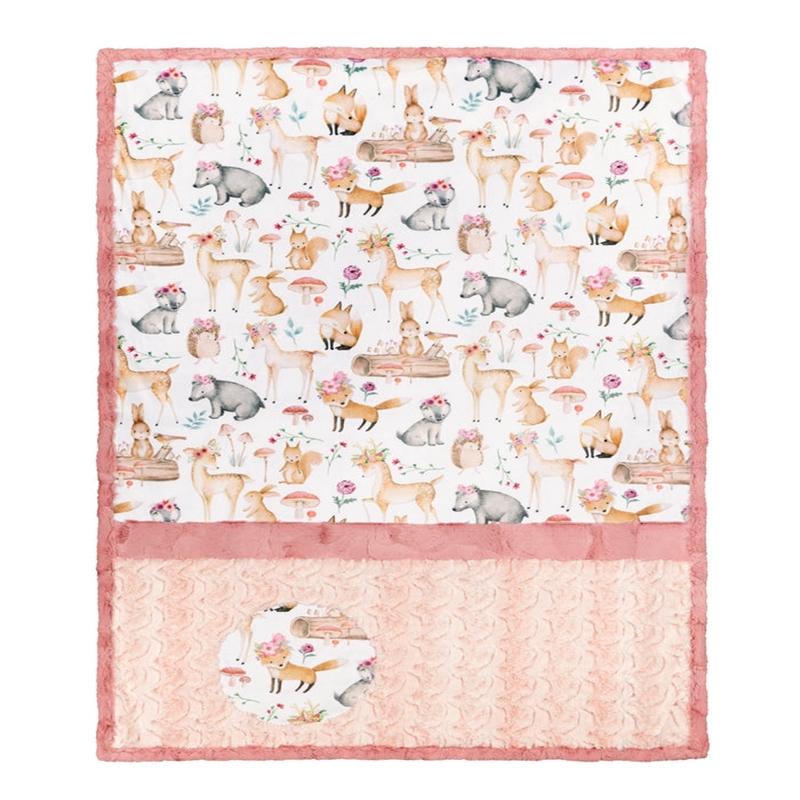 Critter Grove Lullaby Quilt Kit 28"x41" Shannon Fabrics Polyester SF-cklullabycrittergrove