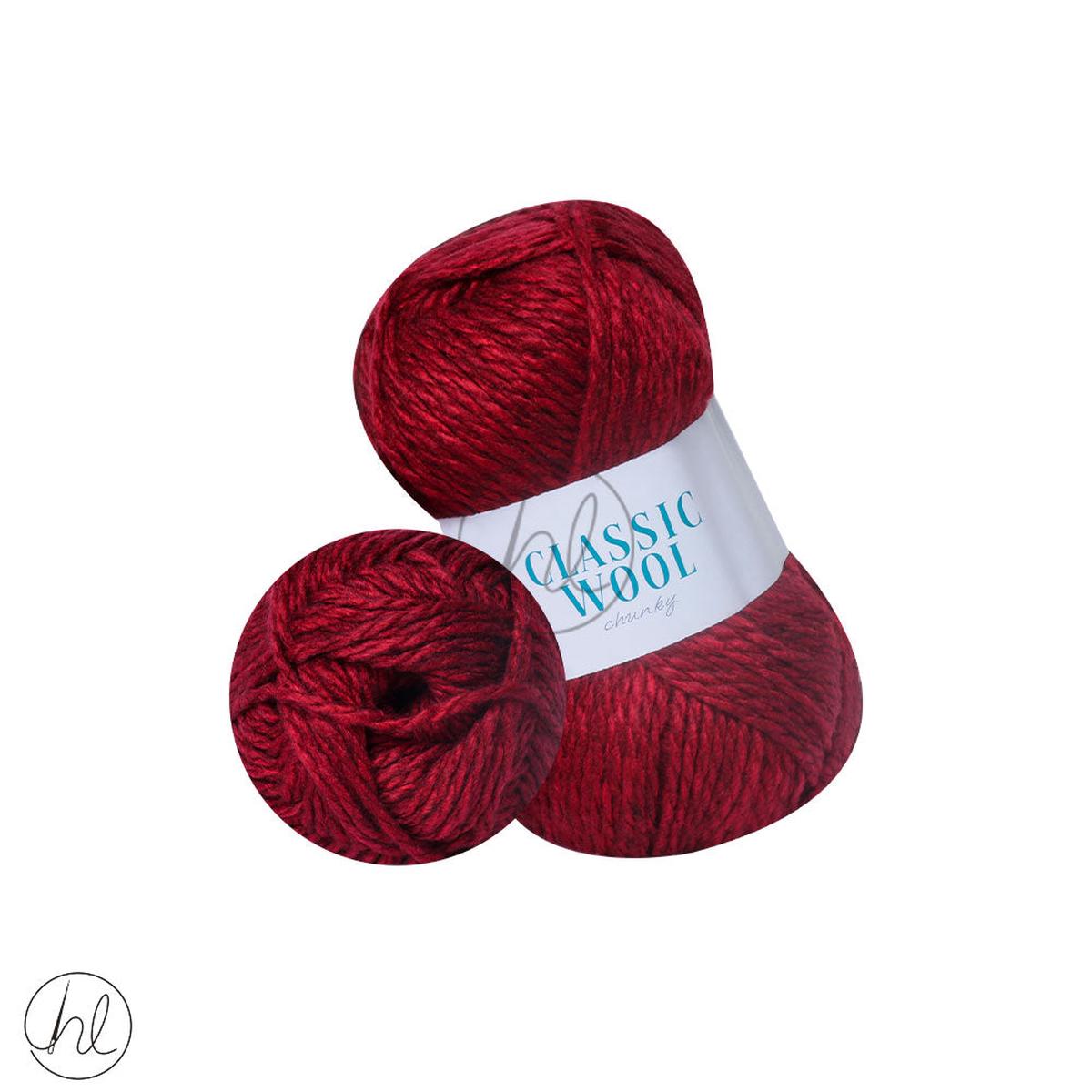 ELLE CLASSIC WOOL CHUNKY 100G (LAVA) (9)