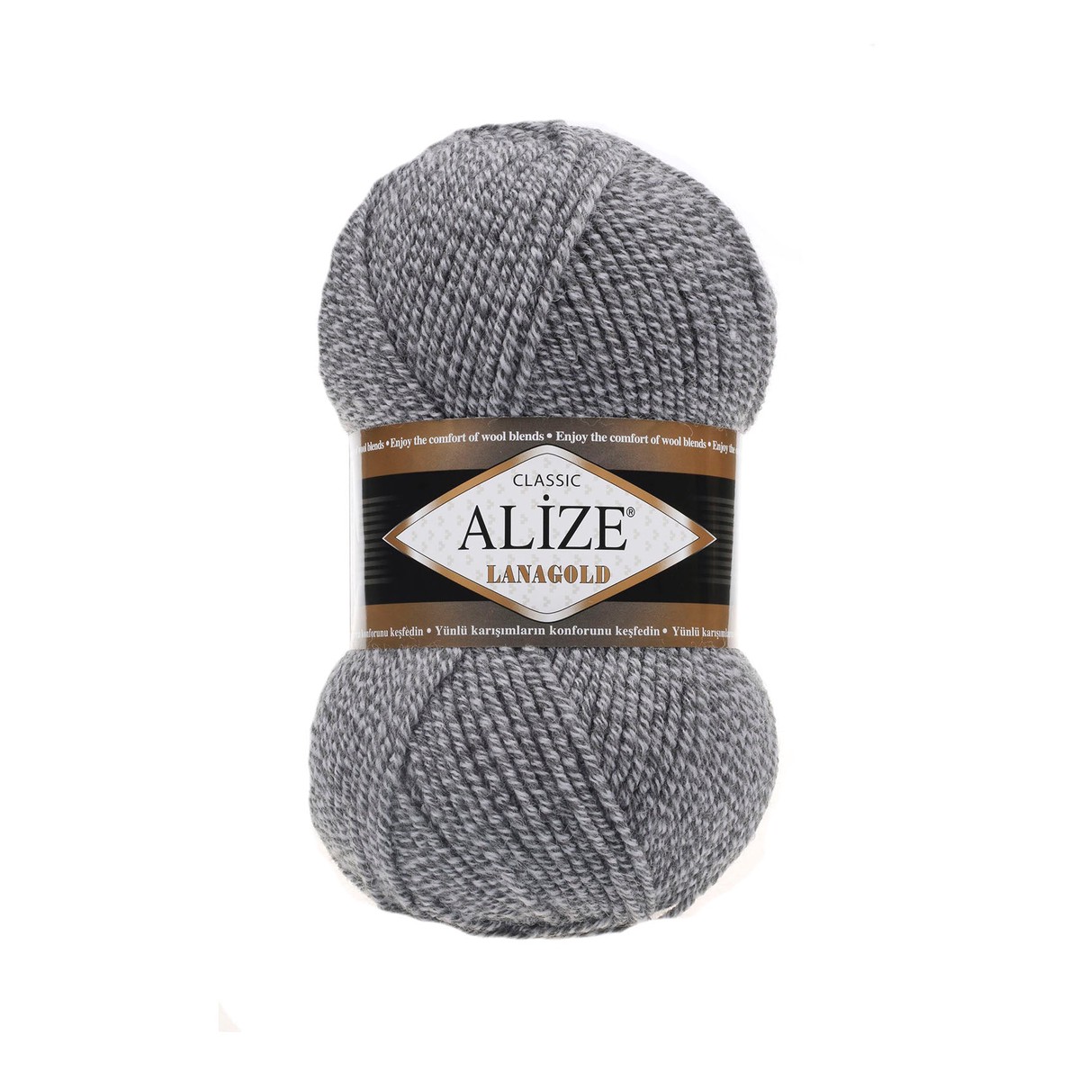 Alize Lanagold Classic Wool Yarn, Light Gray - 651