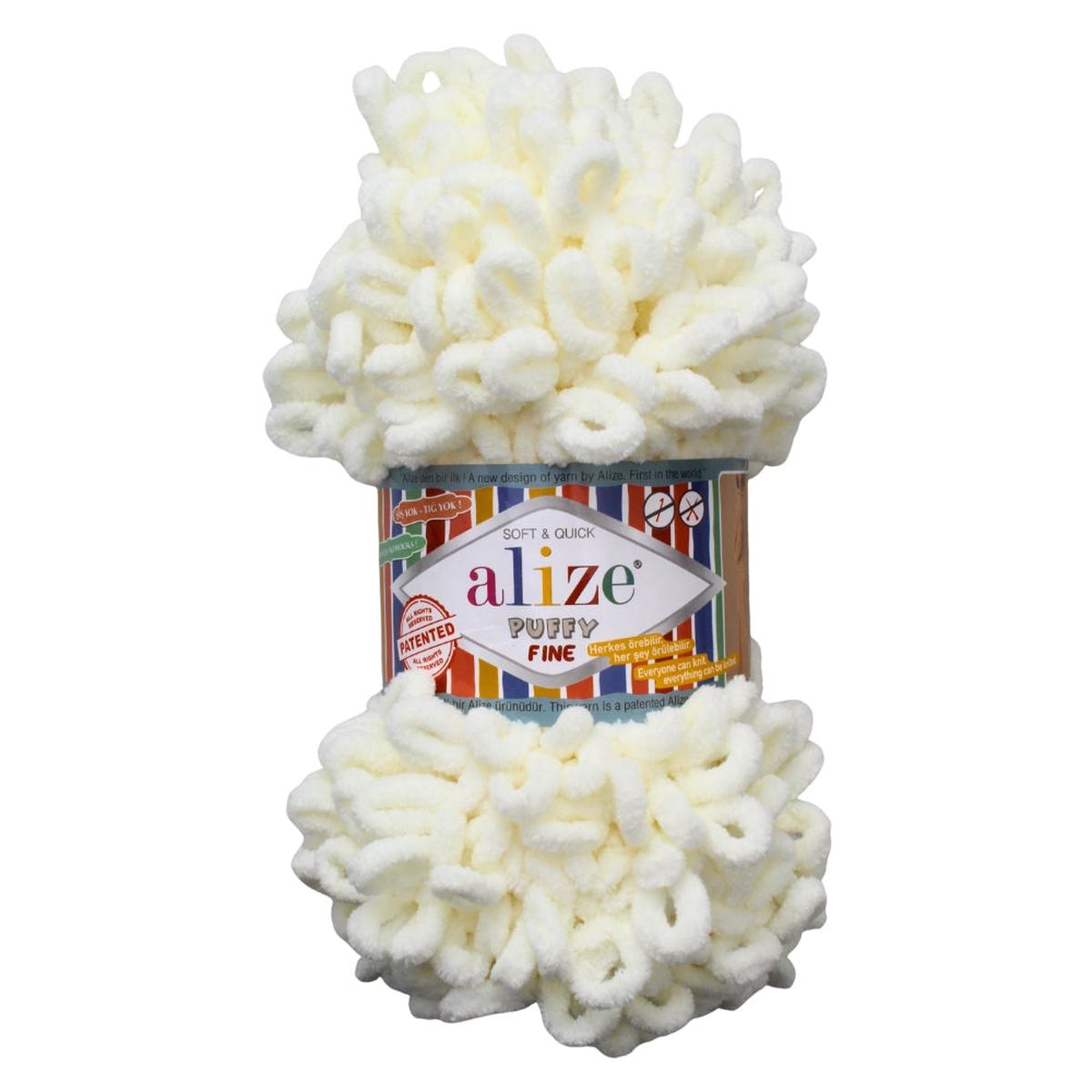 ALIZE PUFFY FINE 100G 867 CREAM