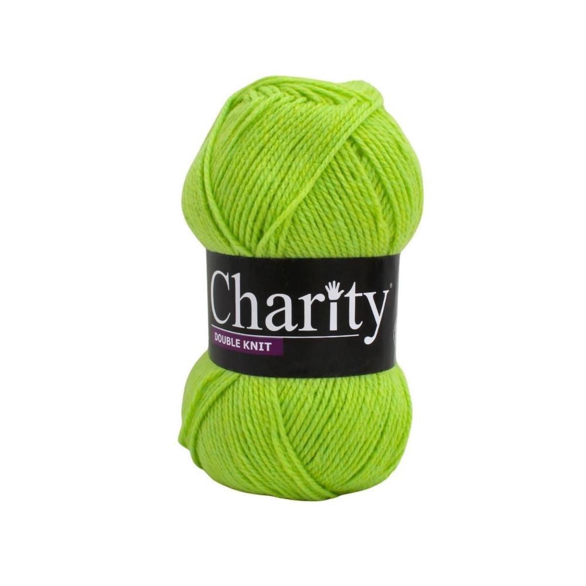 CHARITY PULLSKEIN D.K 100G CHARTEUSE EACH EACH