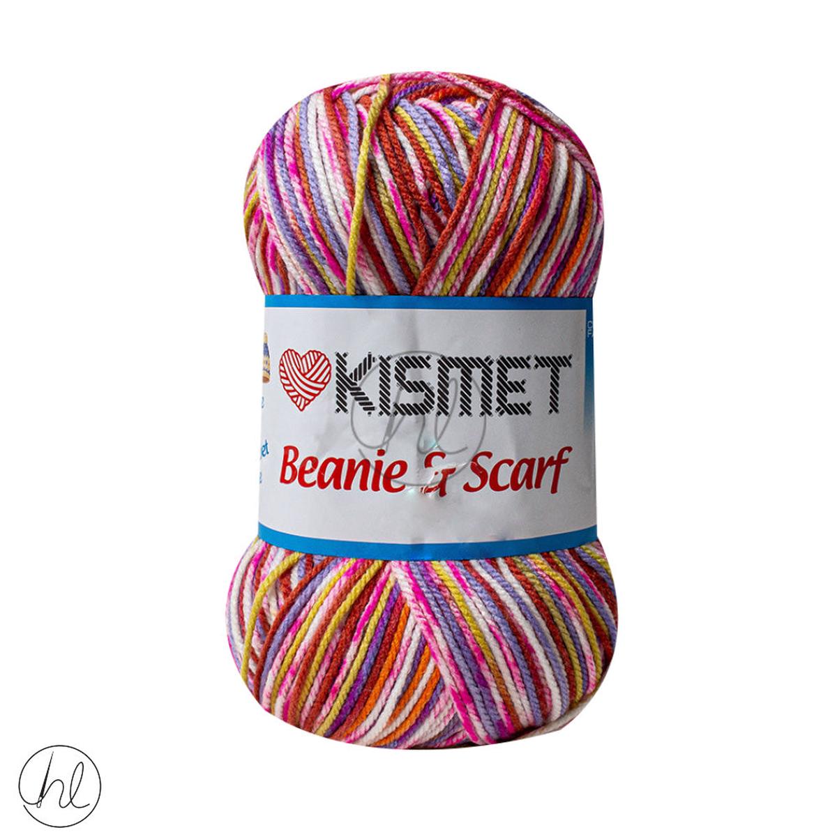 Kismet Beanie & Scarf 250G Cerise