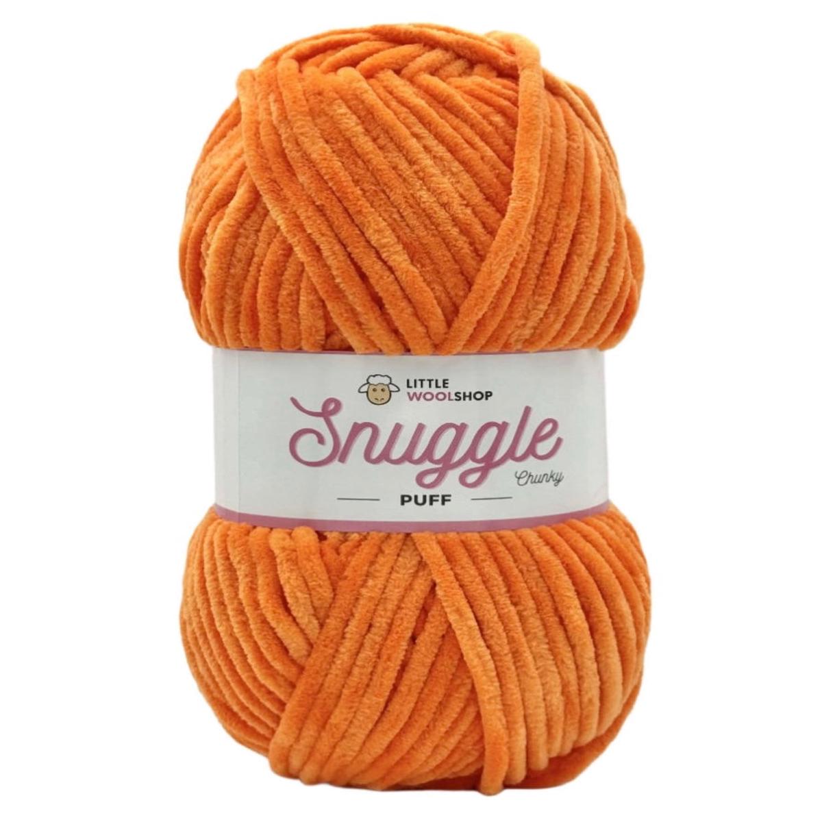 LittleWoolShop Snuggle Puff Chenille Chunky - Sunset Punch