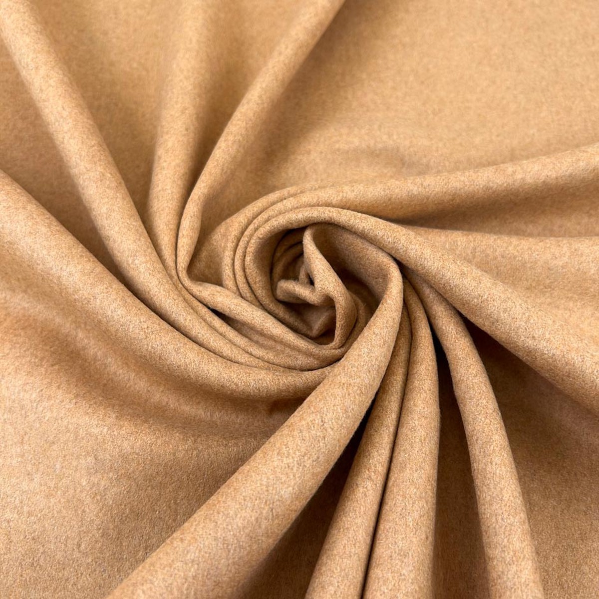 Wool Blend Cloth In Beige