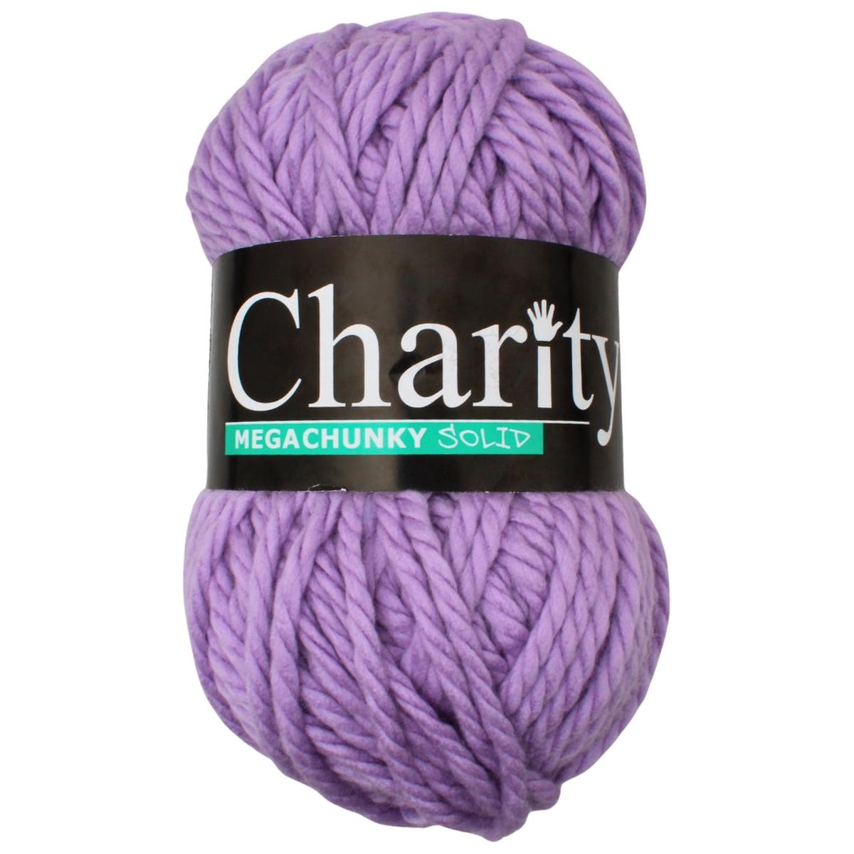 CHARITY MEGA CHUNKY SOLID 300G LILAC