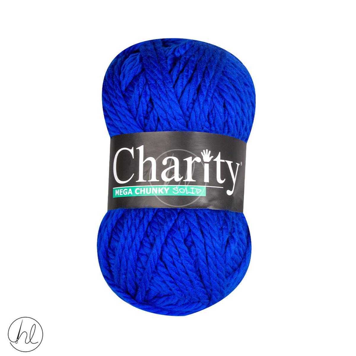 CHARITY MEGA CHUNKY SOLID 300G ROYAL BLUE