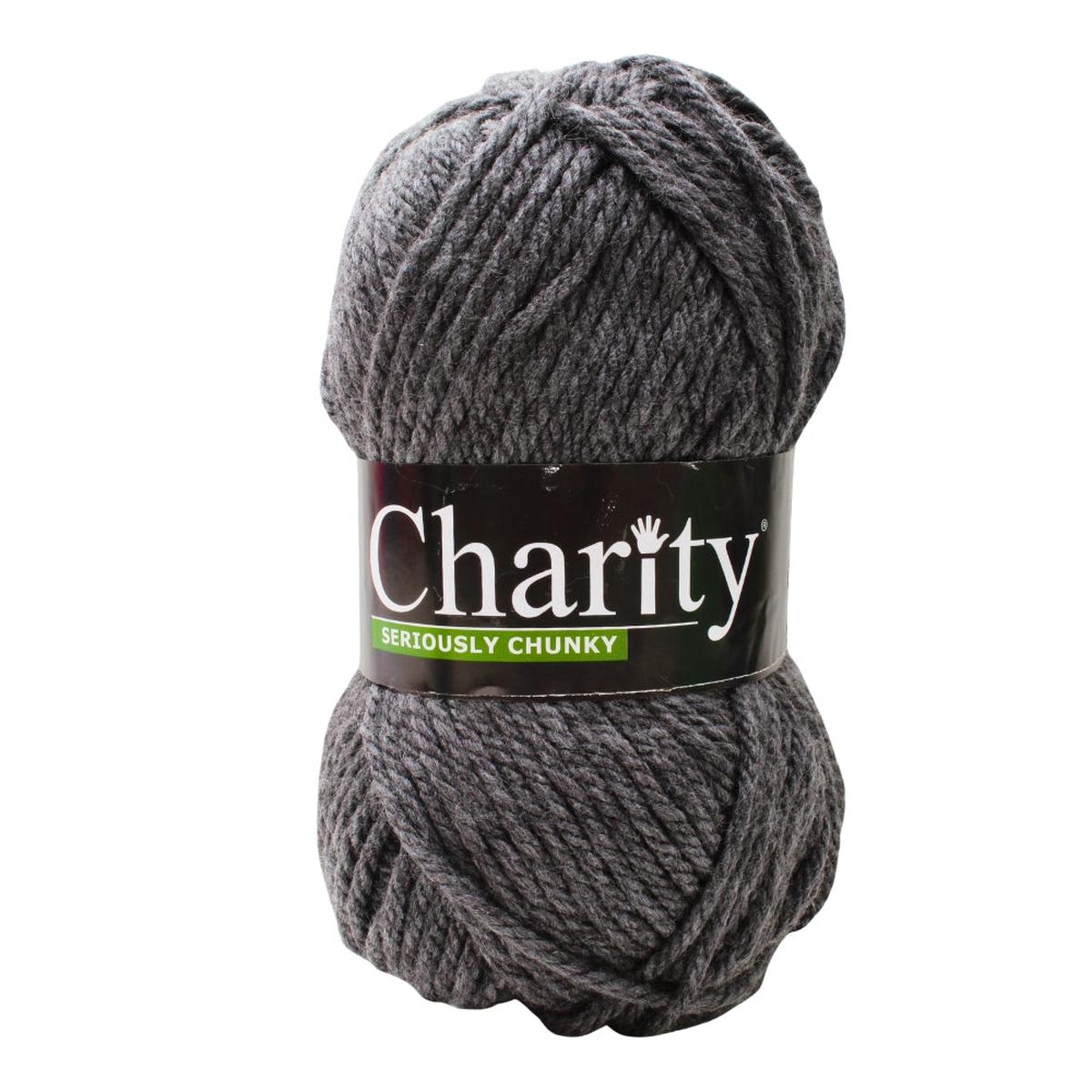 CHARITY SERIOUSLY CHUNKY 150G SCH GREY