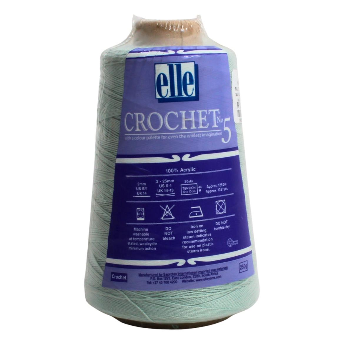 ELLE CROCHET NO.5 250G SEA GLASS