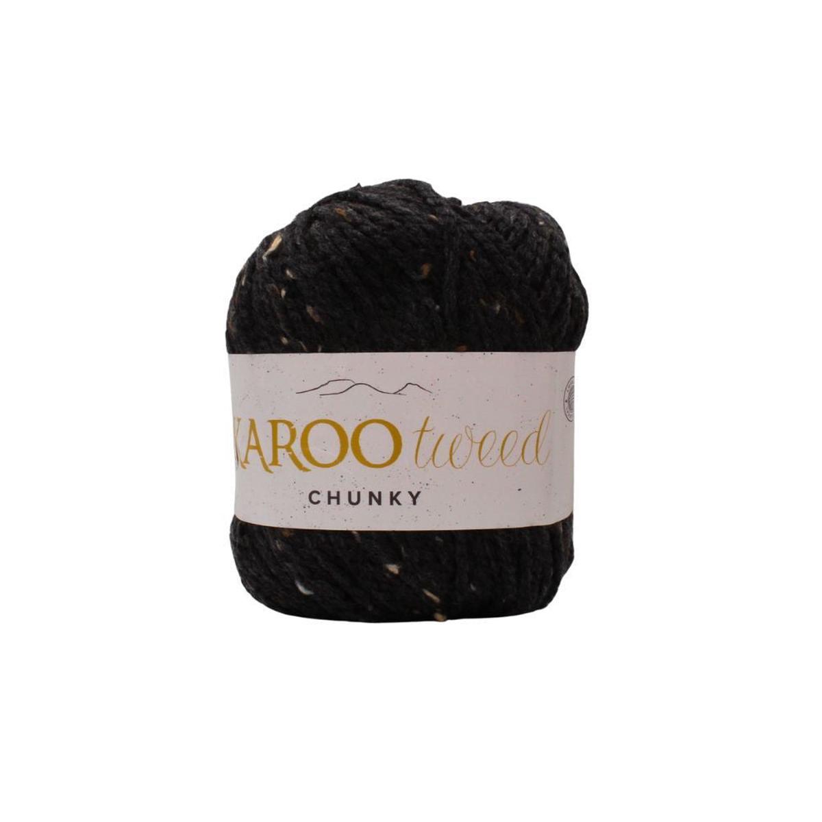 ELLE KAROO CHUNKY 100G COAL EACH