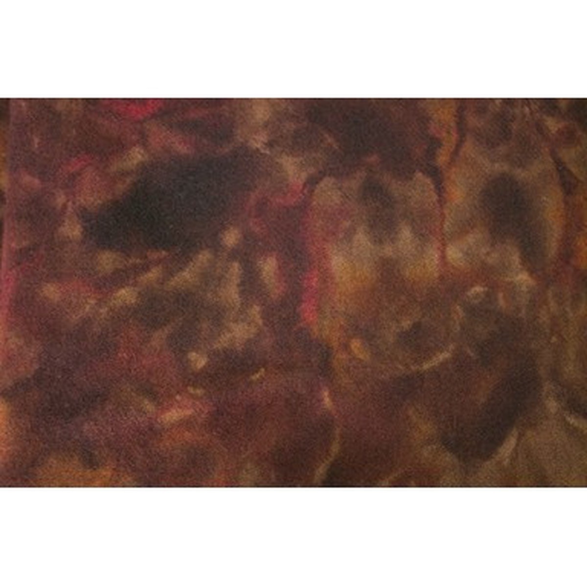Hand Dyed Brown Leaf Wool