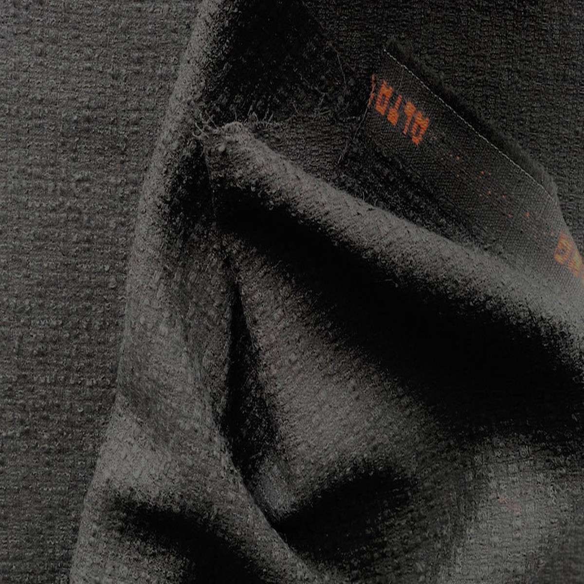 Irregular Nights Wool Boucl (Made in Italy)