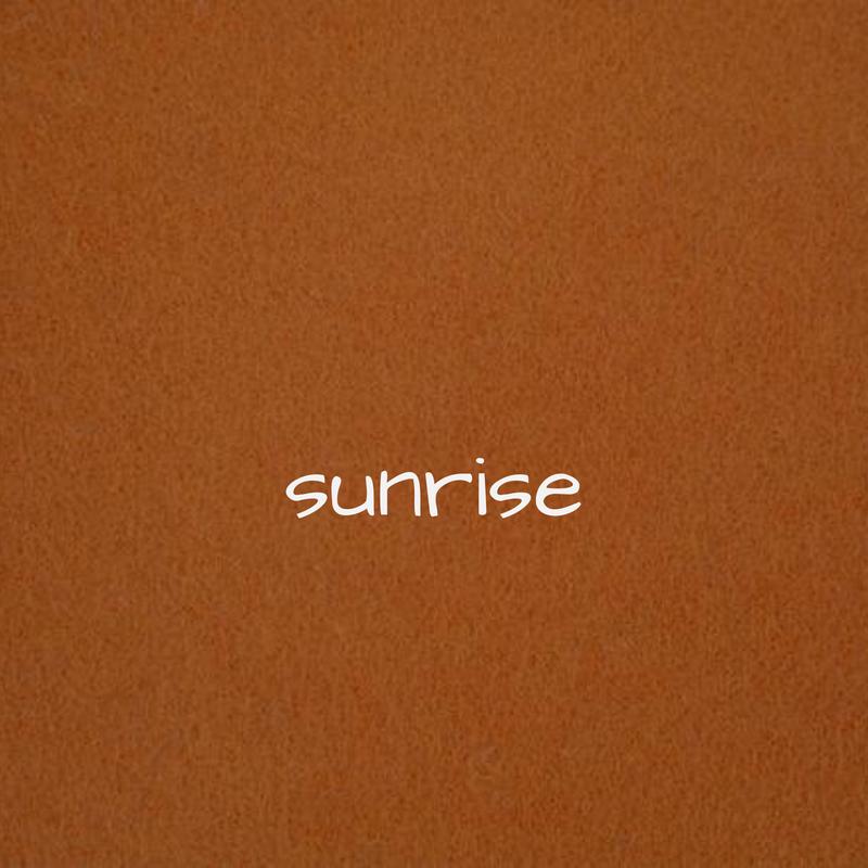1.2mm Wool Felt - Sunrise