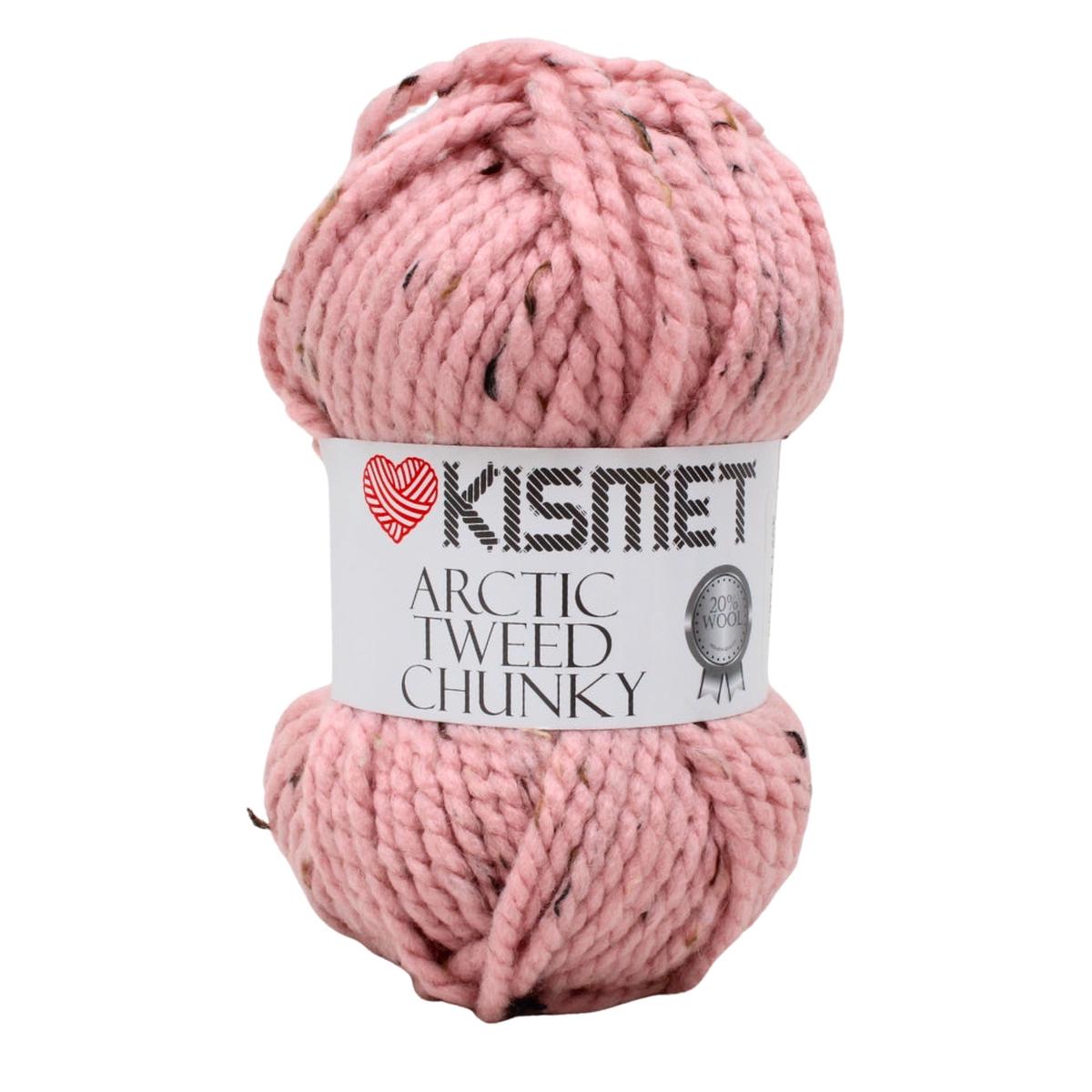 ARTIC TWEED CHUNKY 100G PINK