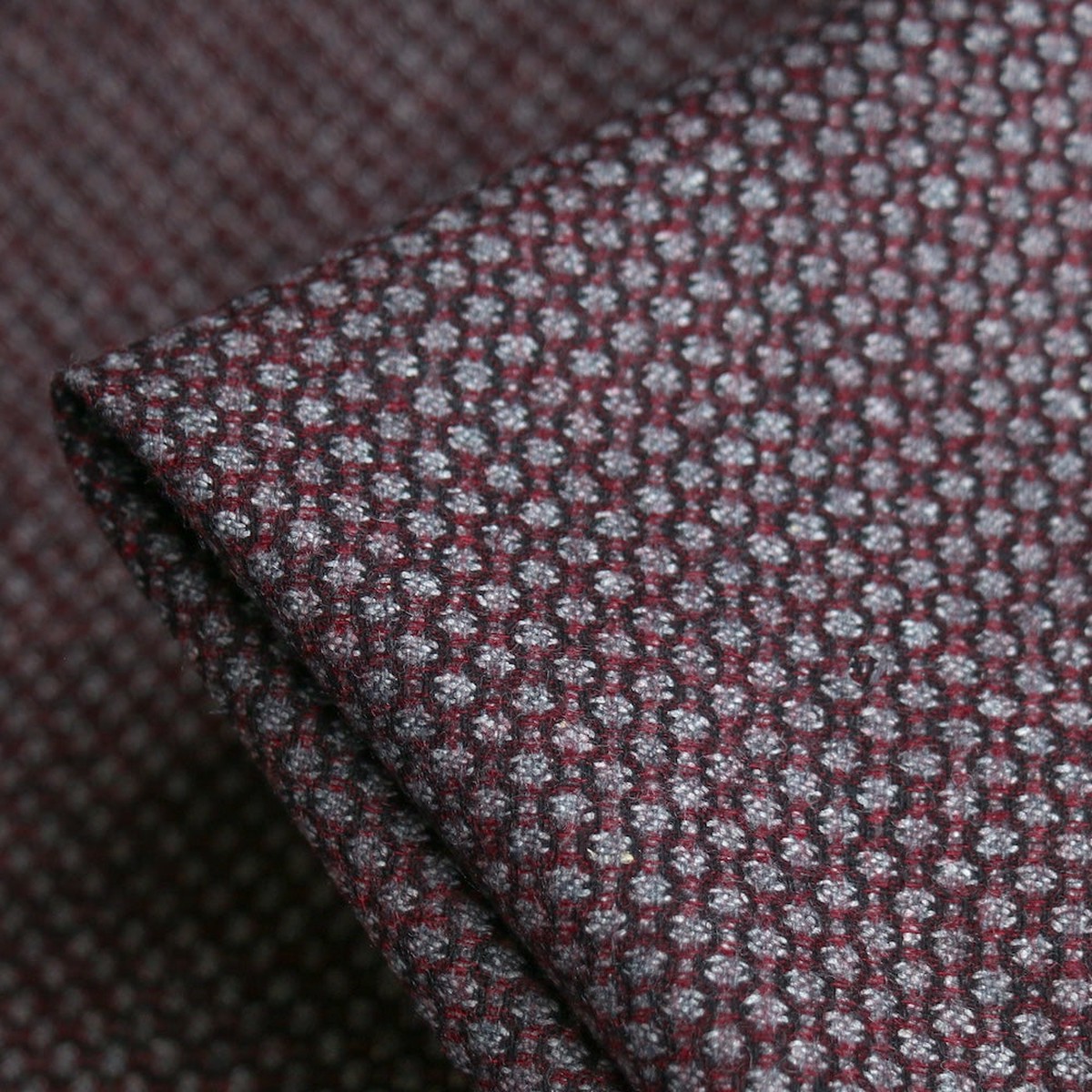 Birdseye Rosso Wool